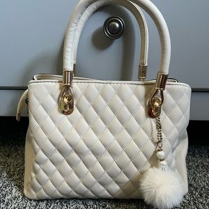 Beige purse